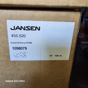 Uszczelka Jansen 455.520 Nowy Cały karton po 100m/b do drzwi okna Janisol