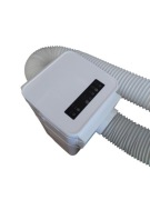 Adapter klimatyzatora dwururowy na zewnątrz balkon taras