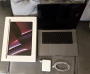 MacBook Pro 16" M2 - 2023  32GB/512GB/Gwiezdna szarość/Bateria 100%