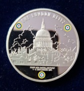 Moneta medal z serii 70 rocznicy Bitwy o Anglię 2010