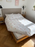 Łóźko dębowe Berke 140x200