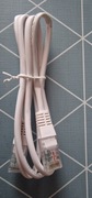KABEL SIECIOWY CAT5 RJ45 - RJ45 LAN PRZEWÓD INTERNETOWY ETHERNET 1m