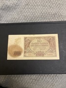 Dziesięć Złotych Kraków 1 marca 1940r.