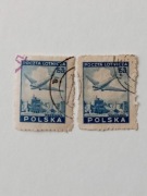 Rok. 1946.Fi.397. Wydanie lotnicze,Dakota..kasowane