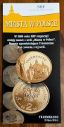 Folder NBP 2010 - Trzemeszno Miasta w Polsce 2 zł GN