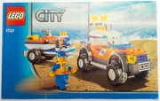 Lego City Coast Guard 7737 Coast Guard 4WD & Jet Scooter instrukcja
