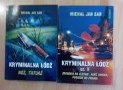 Kryminalna lodz 1+2 ,M.J.Sar dedykacja ideal