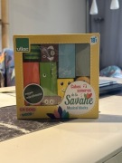 VILAC: Klocki drewniane sensoryczne sawanna 12m+.