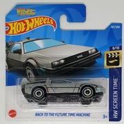 Hot Wheels Back To The Future Time Machine DMC Delorean
