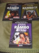 RAMBO I+II+III TRYLOGIA  (3 DVD) NAPISY LEKTOR POLSKI