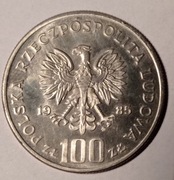 100 zł PRL - 1985-1987