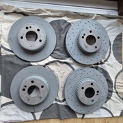 Tarcze Hamulcowe Mercedes-Benz A 000 421 21 12 -A 000 423 0512 Orgnialne