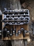 Głowica i wał korbowy corsa d silnik A12 XER