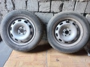 Komplet felg 15 do Audi A3 8L razem z oponami zimowymi+kołpaki