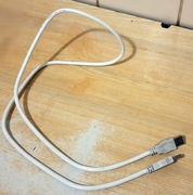 Kabel USB Męsko-Męski Biały A-A Orico 1M