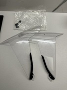 Szyby boczne deflektory do Yamaha Tenere 700 jak NOWE