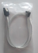 Cienki kabel SATA III | 50cm | 6Gbps | 90 stopni