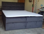 Łóżko Kontynentalne Tapicerowane Różne wymiary HIT