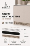ROZETY WENTYLACYJNE NA WYMIAR różne kształty i kolory darmowa wycena!!