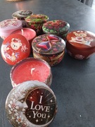 Sojowa świeczka , Walentynki,dzień Babci,dzień Dziadka 