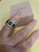 srebrny pierścionek fi 17,5