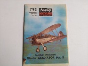 Mały Modelarz nr 7/1992, Samolot myśliwski Gloster Gladiator Mk. II