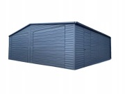 Garaż blaszany 8x7 - Profil 60x40 Ocynk Premium Plus