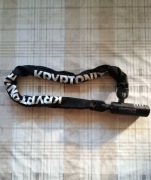 Zapięcie rowerowe 90cm, łańcuch Kryptonite Keeper 790 Combo szyfr
