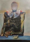 Obraz olejny na płótnie ręcznie malowany.