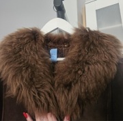 Piękny kożuch vintage