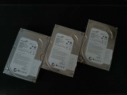 Zestaw 3 Dysków HDD Seagate 500GB | Niskie przebiegi