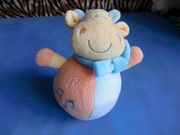 Pluszak grzechotka grająca krówka - wańka wstańka