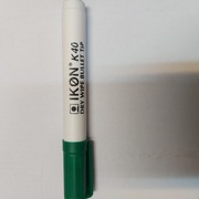 Marker zielony suchościeralny IKON K40
