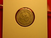 KD Niemcy 50 fenigów pfennig 1950 J