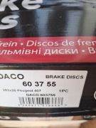Tarcze i klocki hamulcowe DACO przod  Peugeot 407/ Citroen 1995-2004