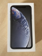 Pudełko box Apple iPhone XR 64 GB czarny folia na ekran instrukcje naklejki