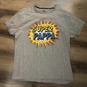 Koszulka męska t-shirt Super Pappa roz. XL