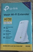Wzmacniacz sygnału WiFi TP-Link RE200 AC750