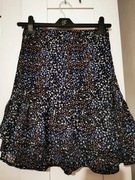 Spódnica Greenpoint w kwiatuszki z falbanką r. XS