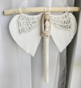 Maxi anioł stróż makrama prezent/ bieszczadzki anioł 