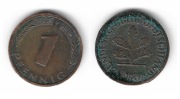 R06 RFN Niemcy 1 pfennig 1990