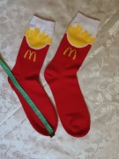 (UNIKAT)Skarpetki McDonalds.Hit.Moda.Odzież.Kobieta.Mężczyzna.Młodzież 2025