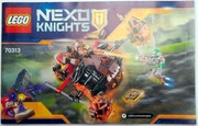 Lego NEXO KNIGHTS: 70313 Moltor's Lava Smasher instrukcja