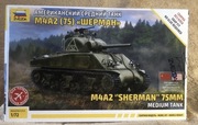 1:72 ZVEZDA M4A2 „sherman” 75 mm