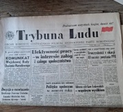 Czasopismo  - Trybuna Ludu - 6 styczeń 1982r 