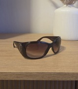 okulary przeciwsłoneczne damskie Calvin Klein CK brązowe