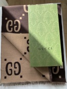 Szalik Gucci dwustronny