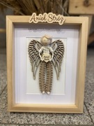 Anioł Stróż dla chłopca, rękodzieło, Chrzest, prezent, urodziny itd