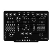 EQD BLACK ASH FUZZ REPLIKA - PŁYTKA DRUKOWANA