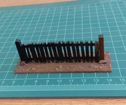 Płotek makieta diorama warhammer